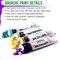 U.S. Art Supply Professional 36-Color Gouache Paint Set in Large 18ml Tubes & Color Mixing Wheel - Gouache Paint Tubes for Artists, Students, Beginners